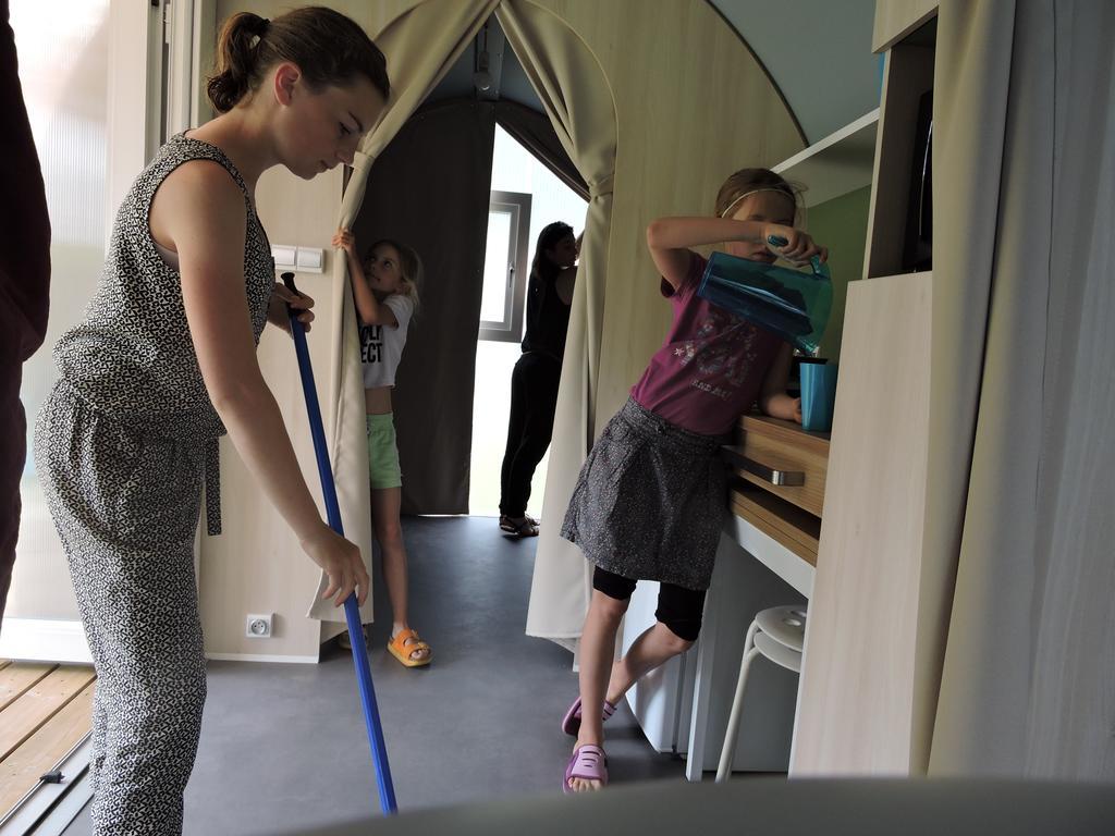 Camping Le Mont Joli Bois Criel-sur-Mer Kültér fotó