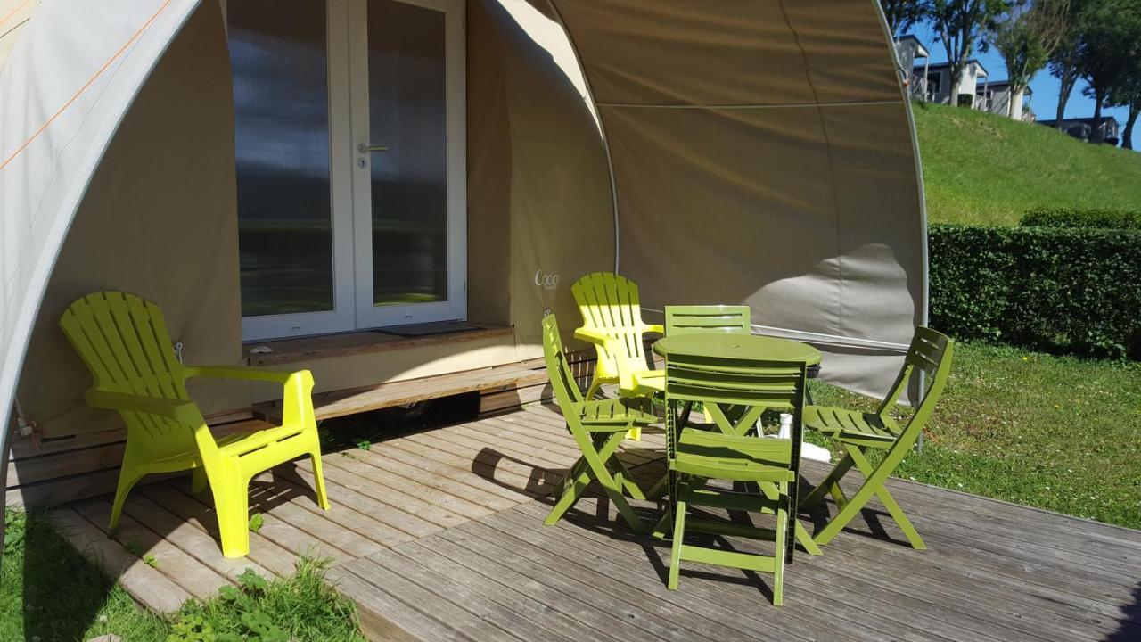 Camping Le Mont Joli Bois Criel-sur-Mer Kültér fotó