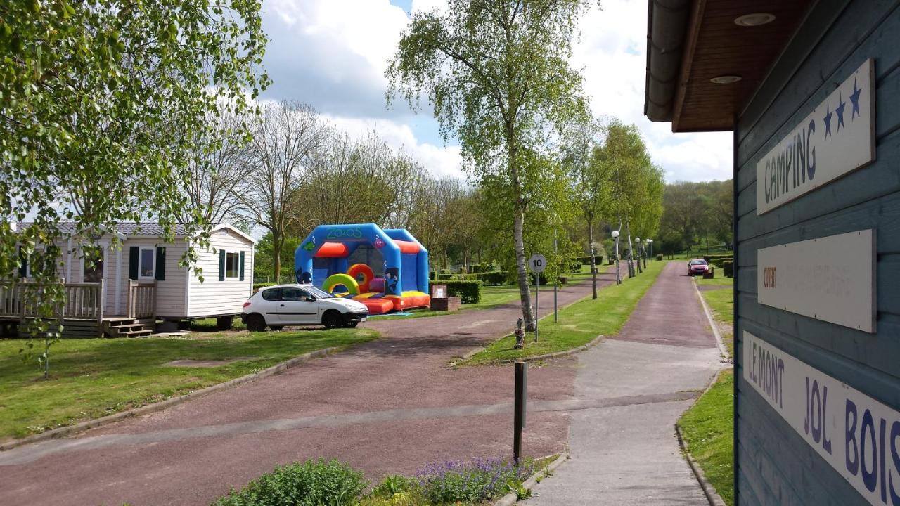 Camping Le Mont Joli Bois Criel-sur-Mer Kültér fotó