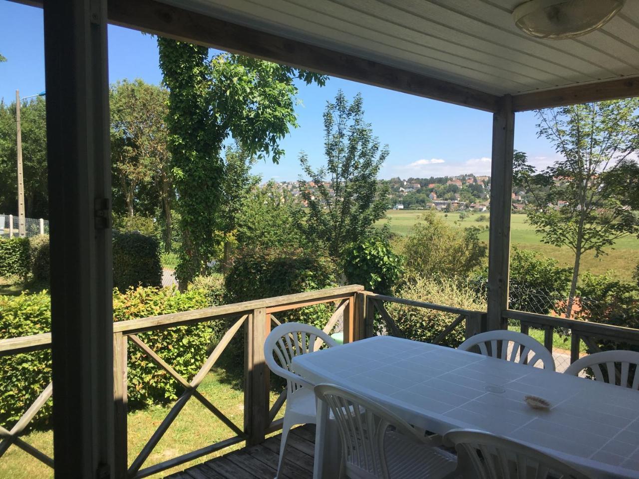 Camping Le Mont Joli Bois Criel-sur-Mer Kültér fotó