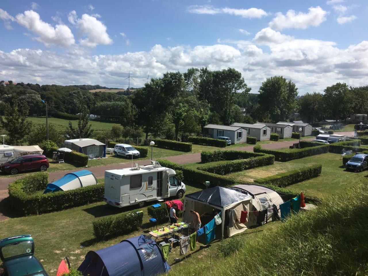Camping Le Mont Joli Bois Criel-sur-Mer Kültér fotó